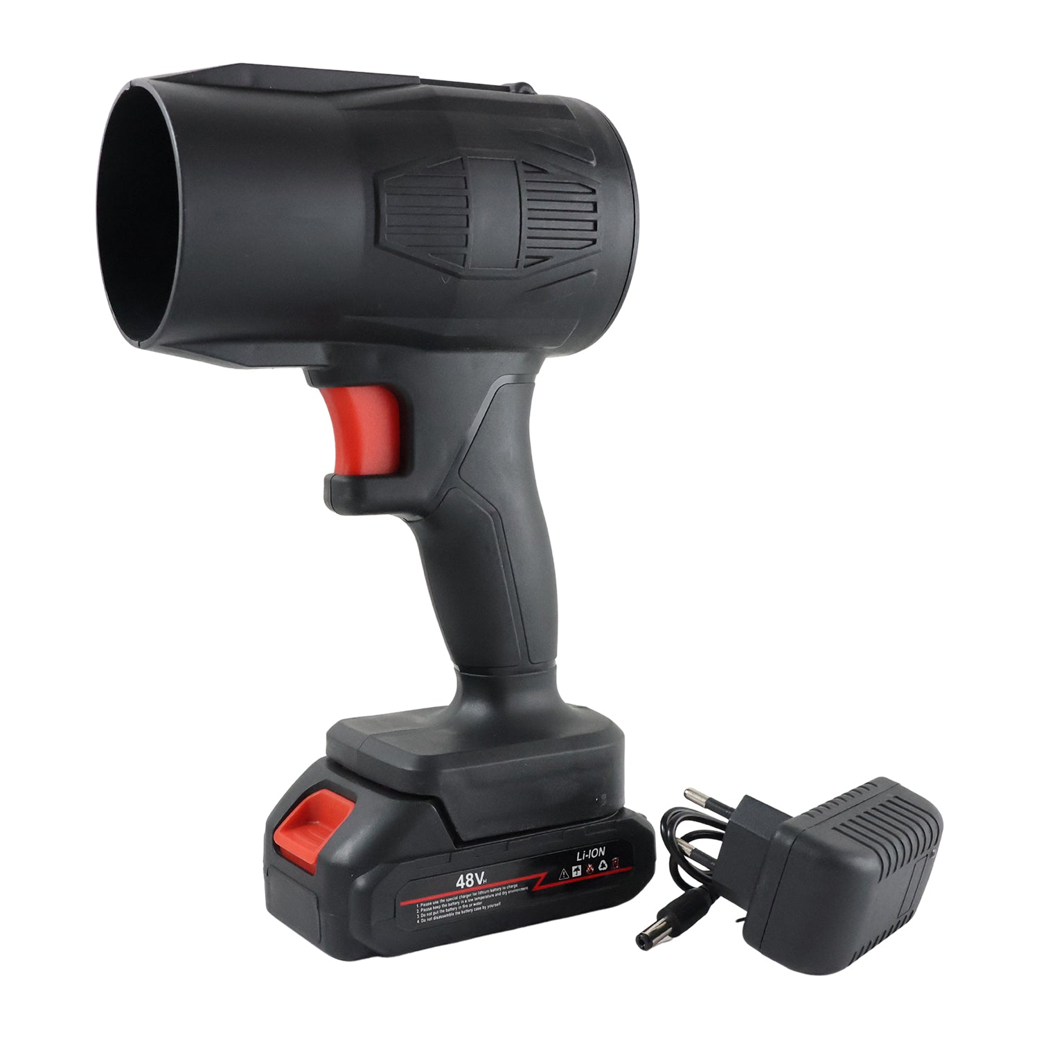High-power Cordless Leaf Blower Fan With Rechargeable Battery (1 Pc) by Wukusy