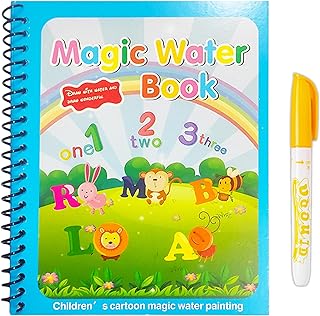 Magical Water Painting Book For Kids (Pack of 4) by Dropdash