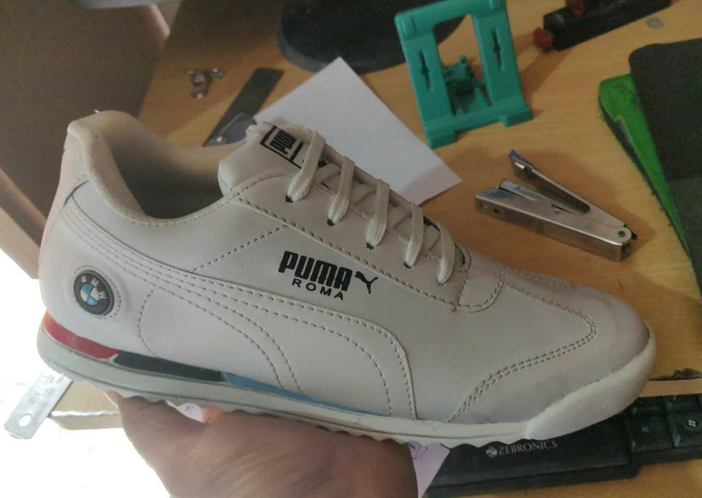 Puma Roma Shoes X BMW Motorsports Shoes For Men – White by Dropdash