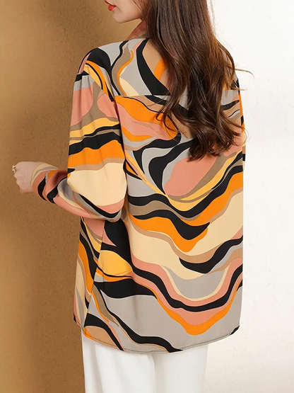 Women Regular Fit Striped Casual Shirt by Dropdash